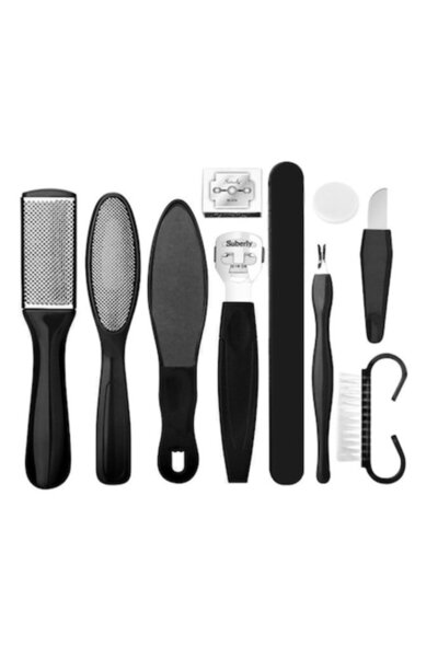 OEM Set of 10 manicure and pedicure tools, EVNC - Peeling and Exfoliating