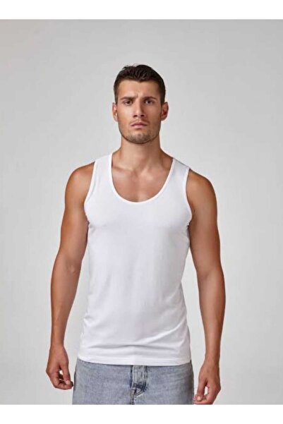 Digerati Distribution 9-Pack Compact Combed Cotton White Men's Tank Tops 100%...