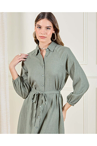REDTAG Women Green Casual Dress