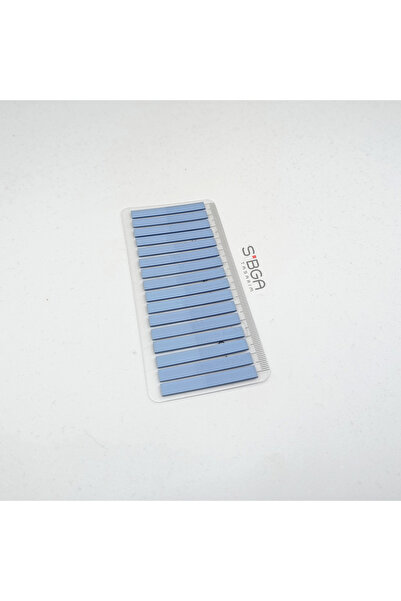sibga tasarım Blue Thin Strip 320 Sheets Transparent Color Postit Post-It Post It. Bookmark Bookmark Postit