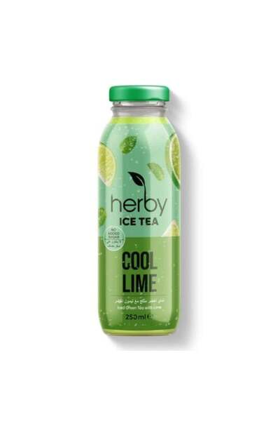 Herby Iced Herbal Tea - Green Lemon Flavor