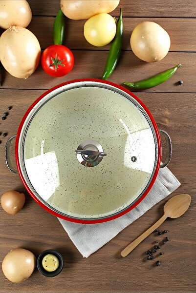 İnci Emaye 26 No. Enamel Cookware, Serving, Dining Camping, Picnic, Dowry