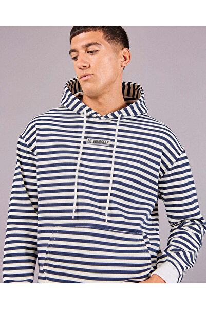 REDTAG Men Black Printed Sweatshirt