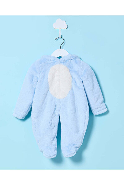 REDTAG معطف منفوش بغطاء رأس رأس أزرق فاتح