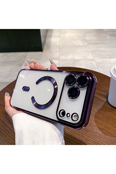 Generic Case compatible with iphone 17 Pro max back cover,Transparent, Supports magnetic charging