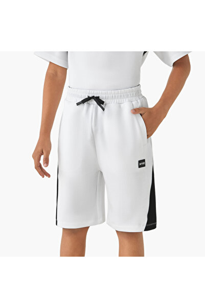 XYZ Logo Print T-shirt and Shorts Set