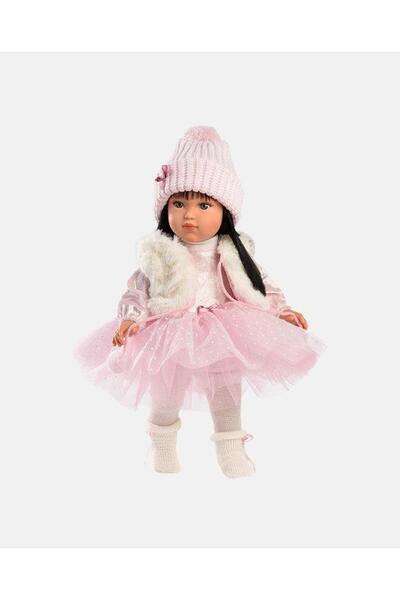 Llorens Papusa Llorens, Greta, cu fustita tutu roz, 40 cm - papusa balerina