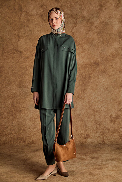 Setrms Süs Cep Kapaklı İkili Takım