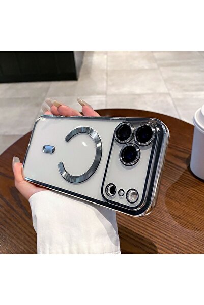 Generic Case compatible with iphone 17 Pro max back cover,Transparent, Supports magnetic charging