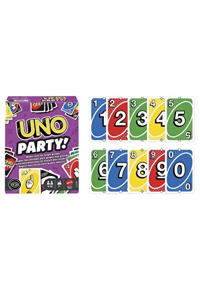 mattel Uno Party Refresh Card Game