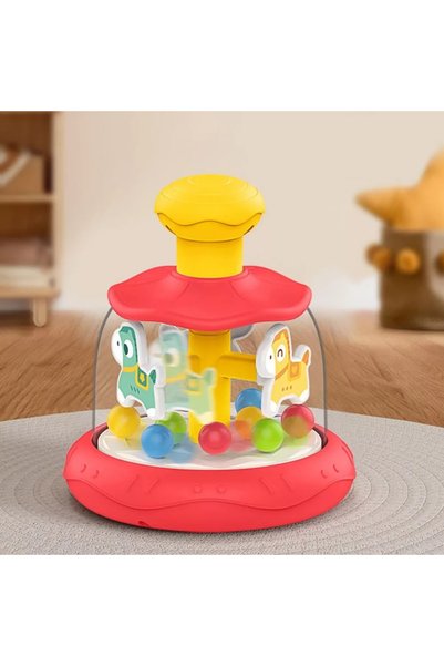 RS Toys Διαδραστικό και εκπαιδευτικό παιχνίδι για μωρά, περιστρεφόμενο, καρου...