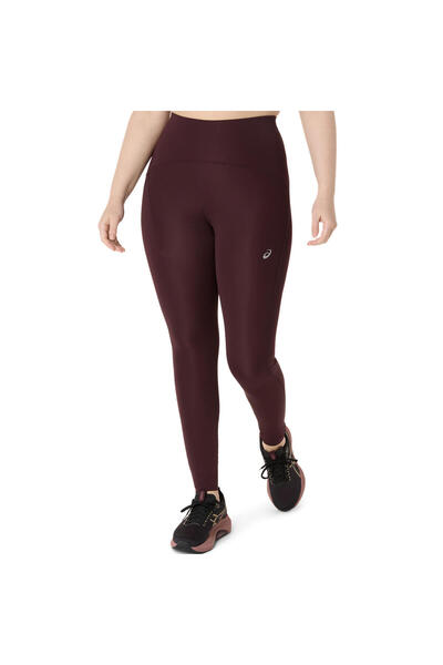 Asics ROAD HIGH WAIST TIGHT Kadın Bordo Tayt 2012C968-601