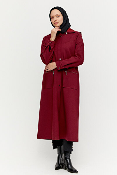 Setrms Çıkarılabilir Kapüşonlu Fermuarlı Kap