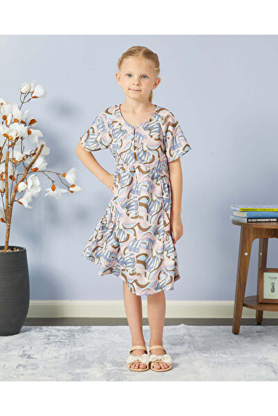 REDTAG Girls Multicolour Printed Dress