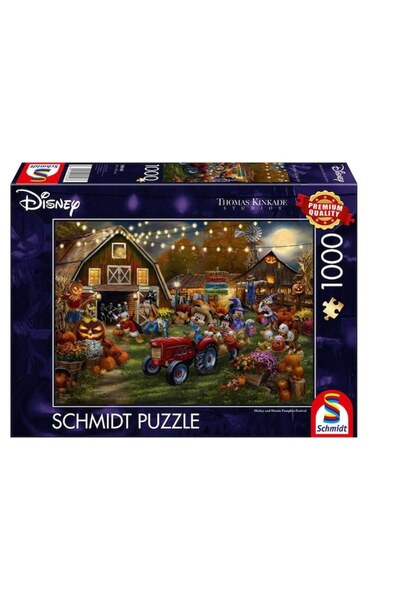 Schmidt Puzzle Schmidt: Disney, Mickey & Minnie la Festivalul dovlecilor, 100...