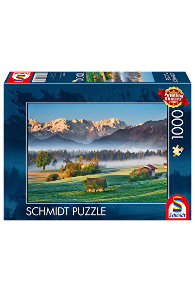 Schmidt Пъзел Schmidt: Живописен пейзаж, Гармиш Партенкирхен, 1000 части