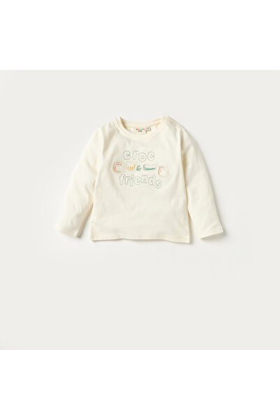 Juniors 3-Piece Crocodile Print Long Sleeve T-shirt and Pants Set