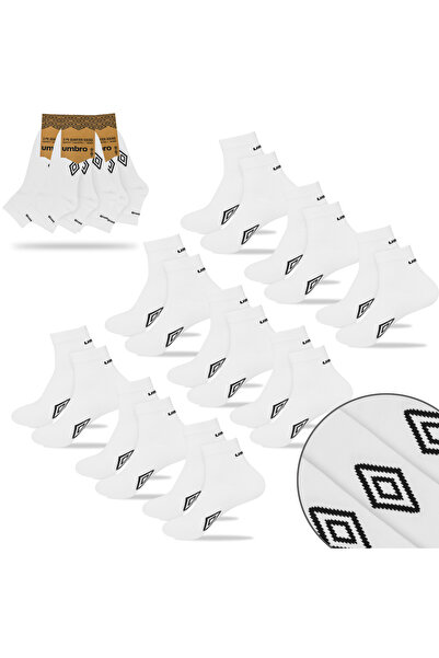 UMBRO Men's Quarter Cotton Socks, Umbro, Logo, Multicolor, set of 9 pairs