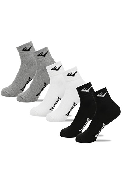 EVERLAST Men's Ankle Cotton Socks, Everlast, Logo, Multicolor, set of 9 pairs