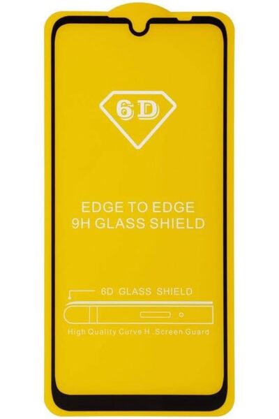 Other ملصق واقي شاشة زجاجي سداسي الأبعاد لاصق بالكامل لهاتف شاومي ريدمي نوت 7...