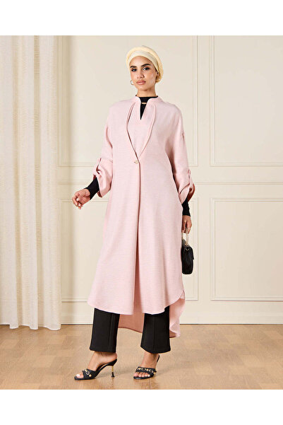 REDTAG Women Pink Button Kaftan Dress