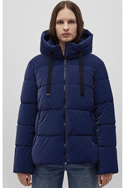 Mavi KAPÜŞONLU CEKET Lacivert Normal Kesim