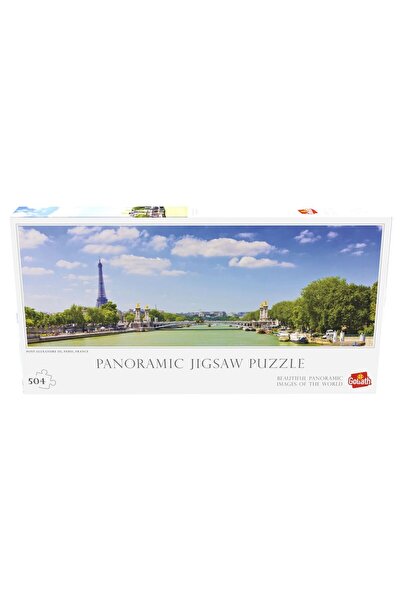 Goliath Puzzle Panoramic -Podul Alexandre III din Paris, 504 piese