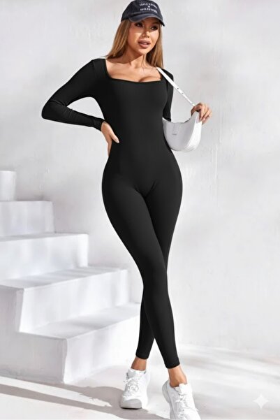 Pretty shapewear jumpsuit with zipper