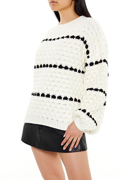 Forever 21 Çizgili Kazak