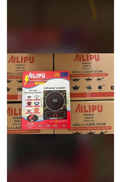 viwex Siyah Dokunmatik Tek Göz Elektrikli Indüksiyon Ocak Uyumlu Profesyonel ...