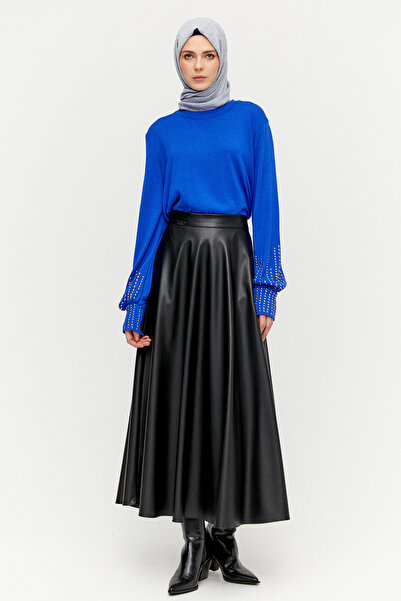 Setrms Taş Detaylı Triko Bluz