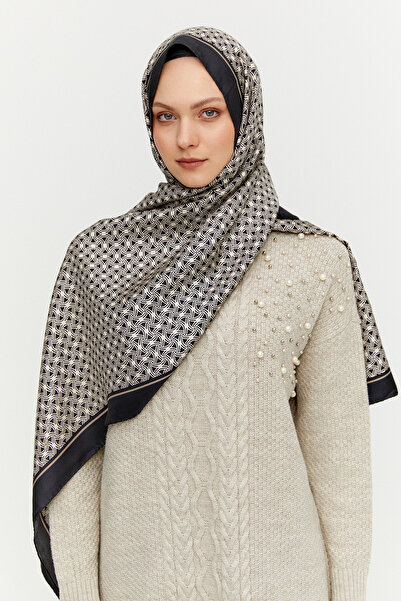 Setrms Sarmal Desen İpek Şal