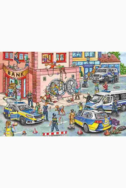 Schmidt Παζλ Schmidt: Αστυνομία εν δράσει, 100 κομμάτια