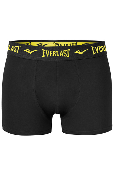 EVERLAST Men's Cotton Boxer Shorts, Everlast, Logo, Black, set of 8 pieces