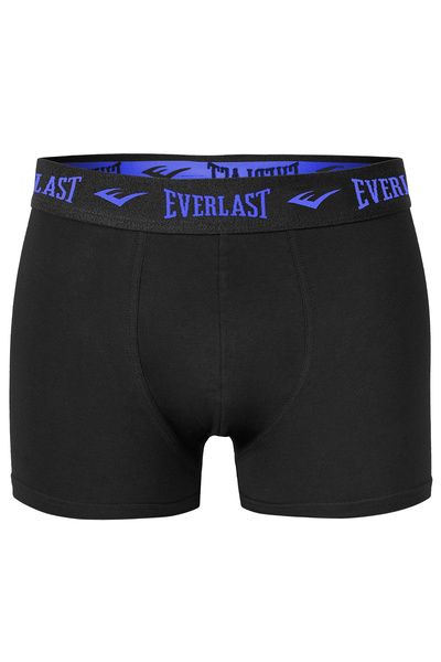 EVERLAST Men's Cotton Boxer Shorts, Everlast, Logo, Black, set of 8 pieces