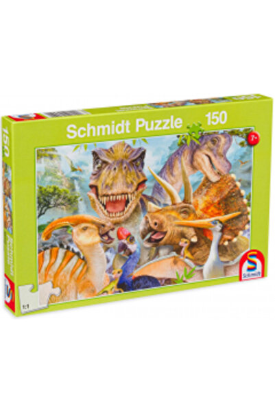 Schmidt Puzzle Schmidt: Lumea dinozaurilor, 150 piese