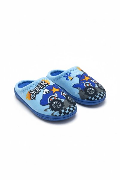 GEZER Boy's Winter Comfortable Sole Home Garden Gondola Slippers