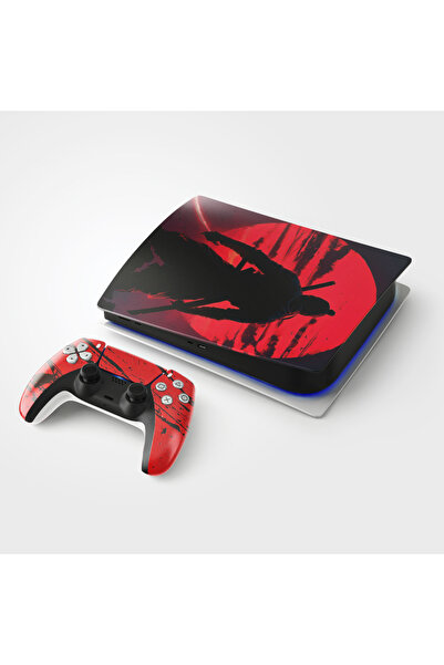 ACME LABS Skin Sticker PlayStation 5 Gaming Console Cover Wrap- Samurai