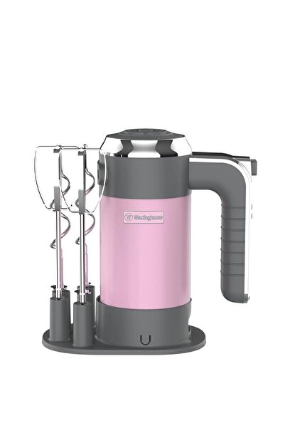 Westinghouse El Mikseri - Retro Series Hand Mixer Pembe