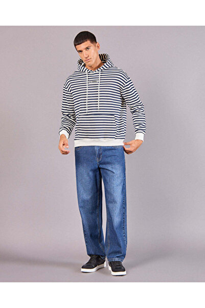 REDTAG Men Black Printed Sweatshirt