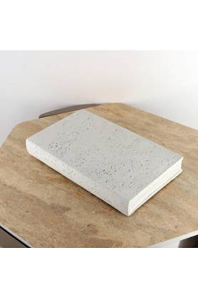 bity thok A decorative masterpiece: a white cement "book" – a modern and luxu...