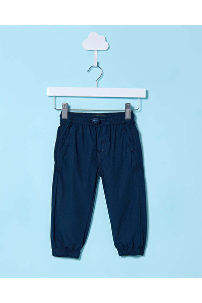 REDTAG Infant Boys Navy Jogger Trouser With Cargo Pocket