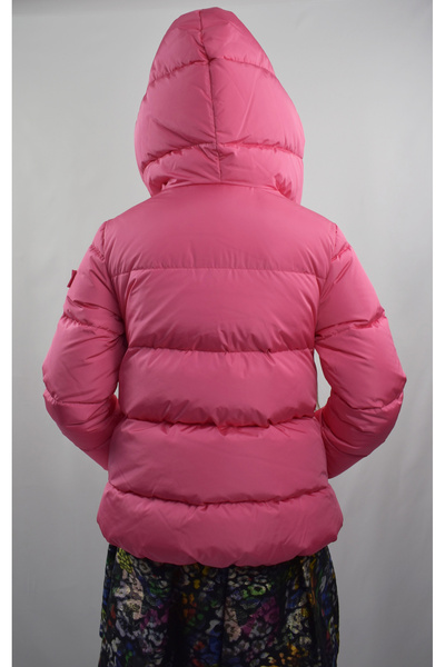 coolforkids.ro Geacă fete roz, cu puf de gâscă, rezistentă la apă, foarte căl...
