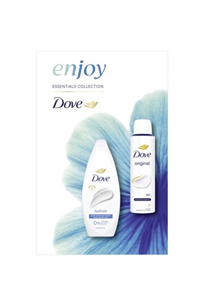 Dove Set Cadou Gel de dus Hydrate 250ml & Deodorant Spray Original 150ml