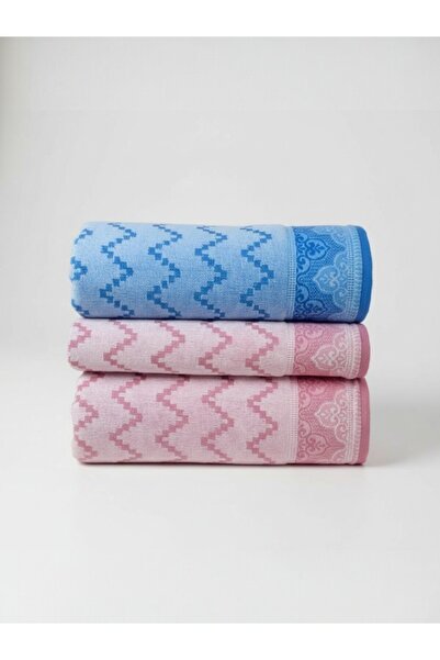 Özdilek Juliette Kadife Best Set Turkish Bath Towel Set – 4 Pieces 100% Cotton, Soft and Water Absorbent