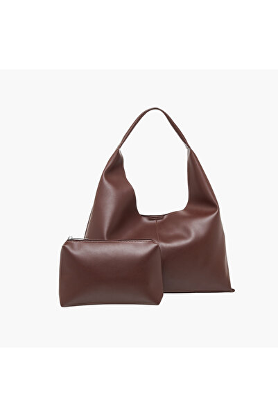 SASHA حقيبة تيا مونوتون هوبو مع جيب