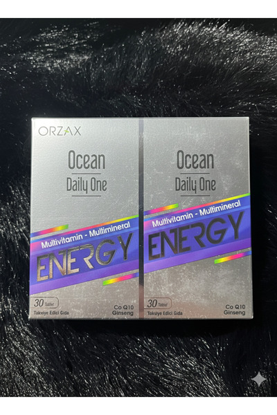 Ocean Orzax Ocean Daily One Energy 30 Tablet - 1 Alana 1 Hediye