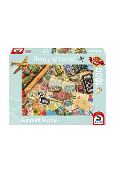 Schmidt Puzzle Schmidt: Aimee Steward - Amintiri din calatorie, 1000 piese