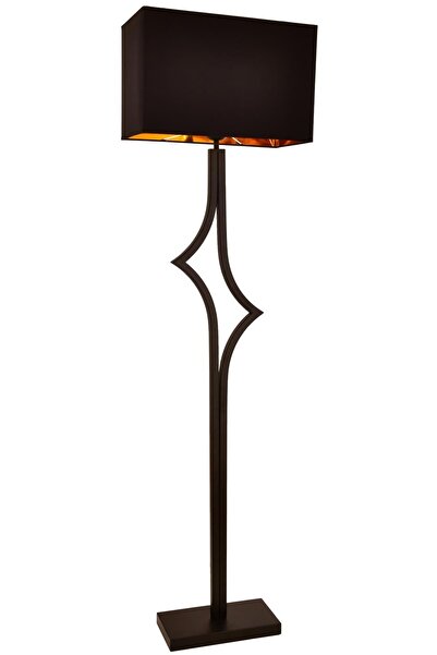 Avonni ML-9148-1BSY Siyah Boyalı Masa Lambası E27 Metal Kumaş 30x18cm