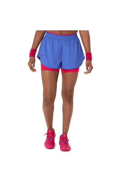 Asics MATCH SHORT Kadın Lacivert Şort 2042A352-425